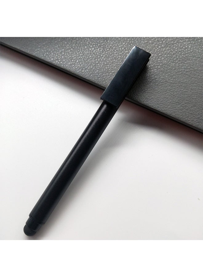 قلم قرص U بشاشة تعمل باللمس متعدد الوظائف ثلاثة في واحد قلم USB قرص معرض هدية إبداعية قلم توقيع معدني قرص U اللون: فضي، السعة: 4 جيجابايت - Image 5