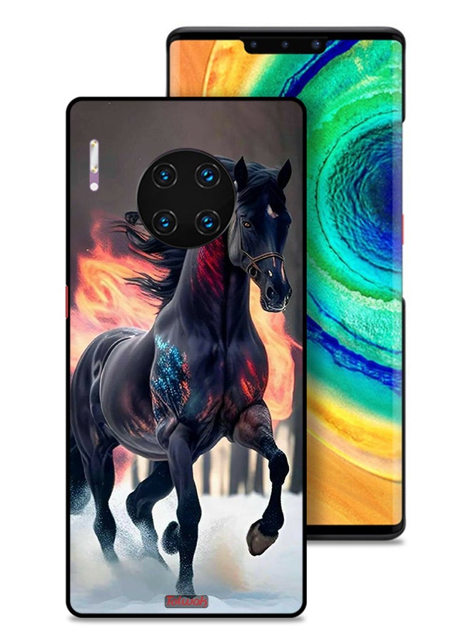 Tolwak Huawei Mate 30 Pro 4G Protective Case Cover Horse Hd - Image 1