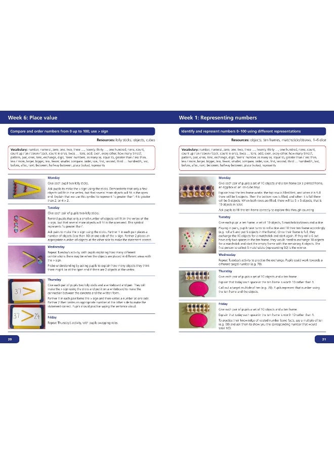 null - Year 2 Hands-on maths: 10 Minutes of Concrete Manipulatives a Day for Maths Mastery - Image 1