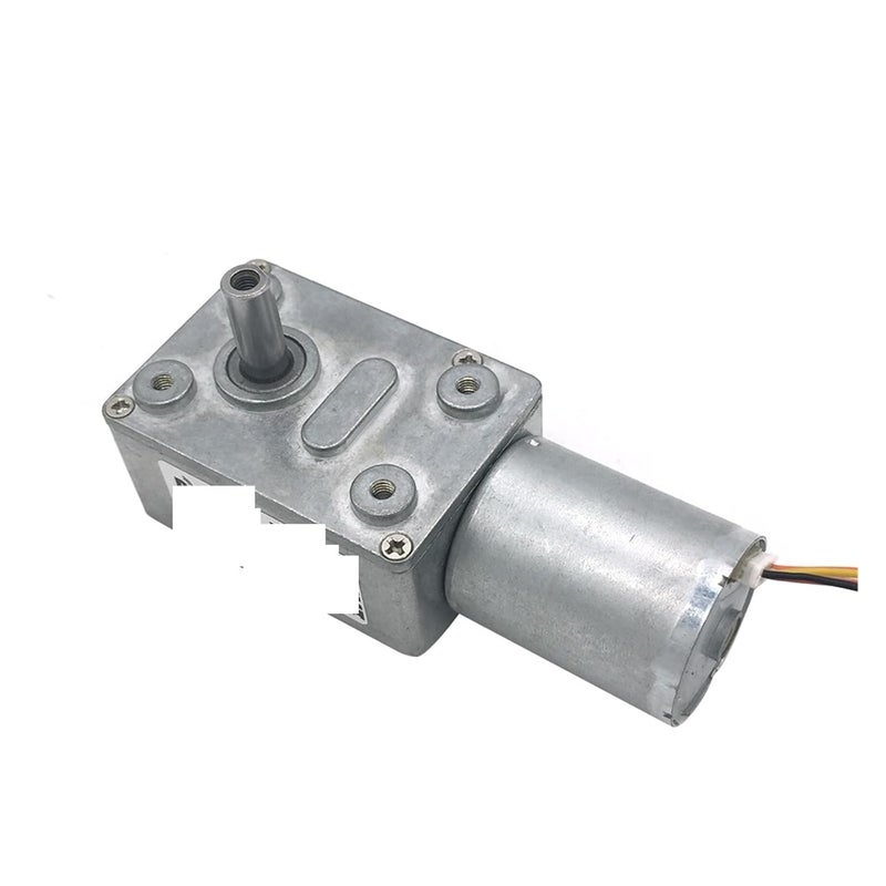 JGY 2430 محرك تروس دودي 24 فولت تيار مستمر ذاتي القفل قابل للعكس 30 دورة في الدقيقة بدون فرش - Image 3