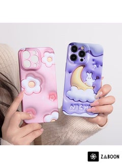 Zaboon Protective Case Cover For iPhone 13 Pro Stereo Vision Pattern PC  - Image 3