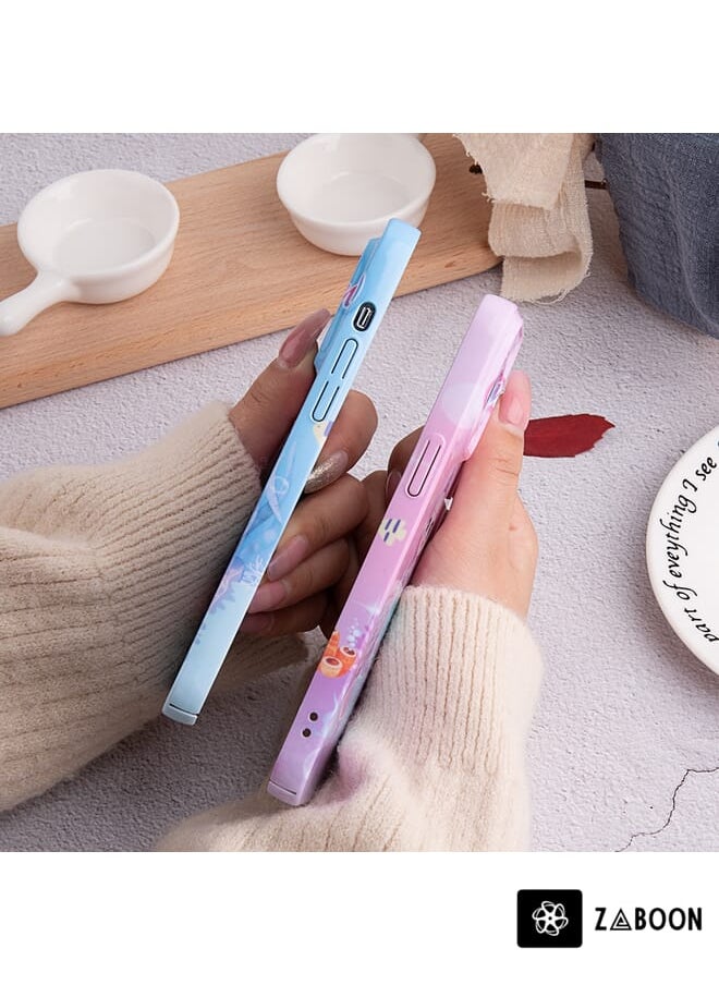 Zaboon - Protective Case Cover For iPhone 13 Pro Stereo Vision Pattern PC - Image 1