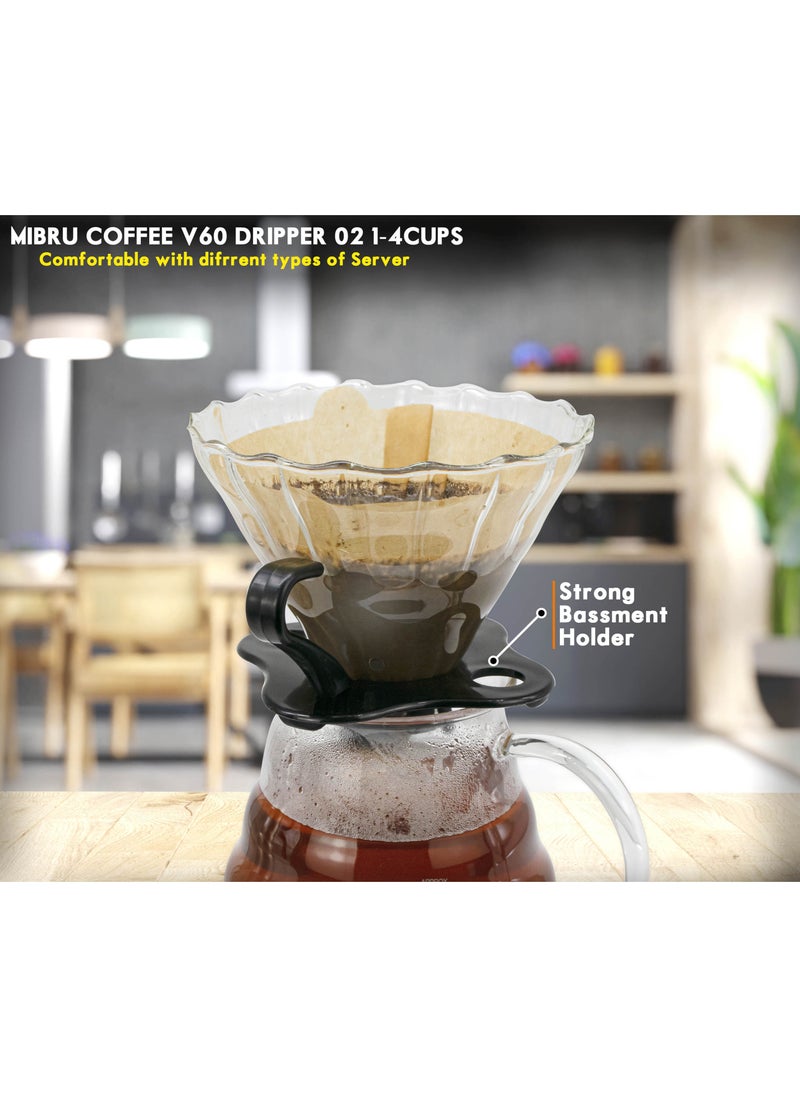 MIBRU - V60 Set 12 Piece Coffee Drip Set With Tool Case - Image 1