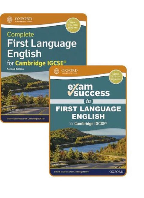 مجموعة كتاب الطالب ودليل النجاح في الامتحان للغة الإنجليزية كلغة أولى كاملة لشهادة كامبريدج IGCSE®، الإصدار الأول