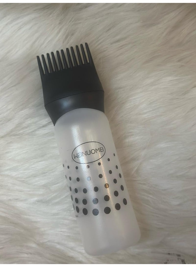 Generic maya accessories 200ml Custom Eco Friendly Plastic Salon Hair Comb and Brush Applicator Bottle for Oil Comb Applicator may vary color - Image 3