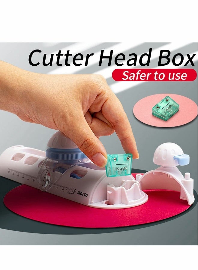 Circle Paper Cutter, Circular Compass Craft Cutter, Paper Trimmer Scrapbooking Tool for Paper Circular Cutting Tool for Cardstocks - Image 5