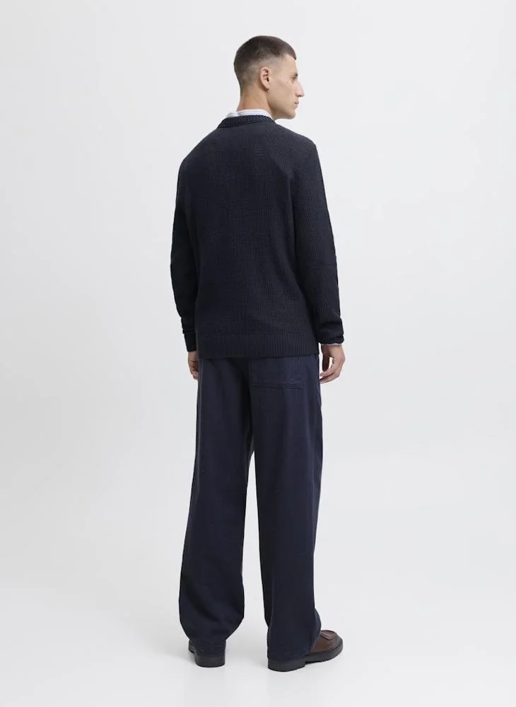 JACK & JONES Jjroy Knit Crew Neck Sweatshirt