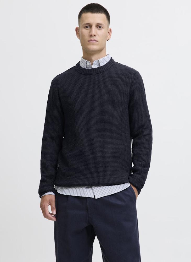JACK & JONES Casual Regular Fit Crew Neck Sweatshirt - Image 1