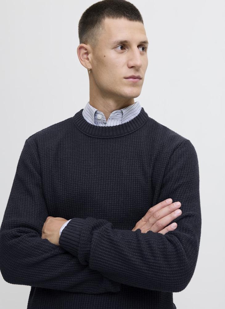 JACK & JONES Casual Regular Fit Crew Neck Sweatshirt - Image 3