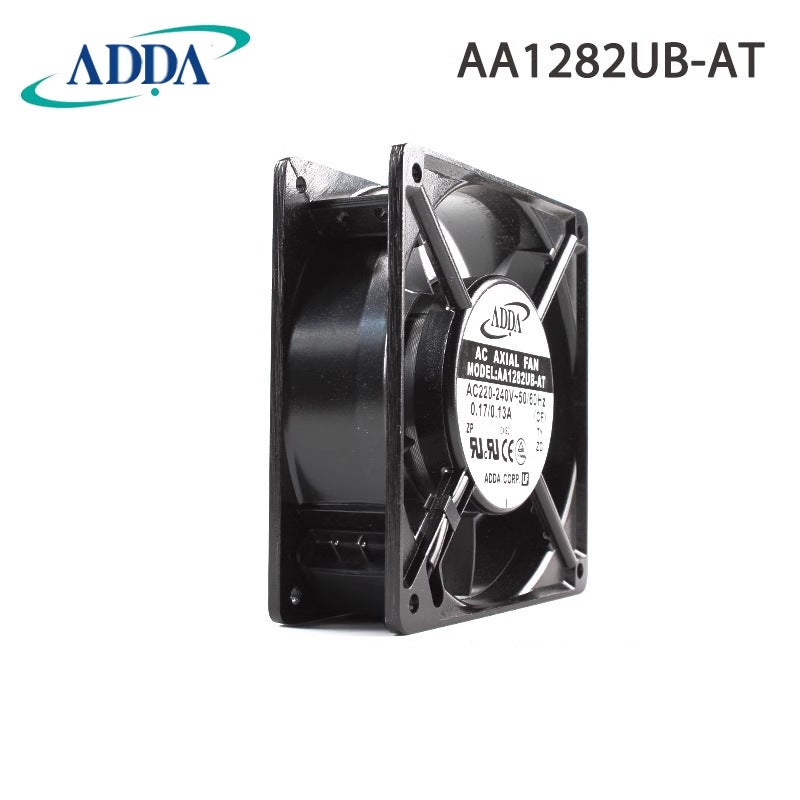 ADDA New ADDA AA1282UB-AT 12038 220/240V 0.17/0.13A Cabinet Cooling Fan - Image 2