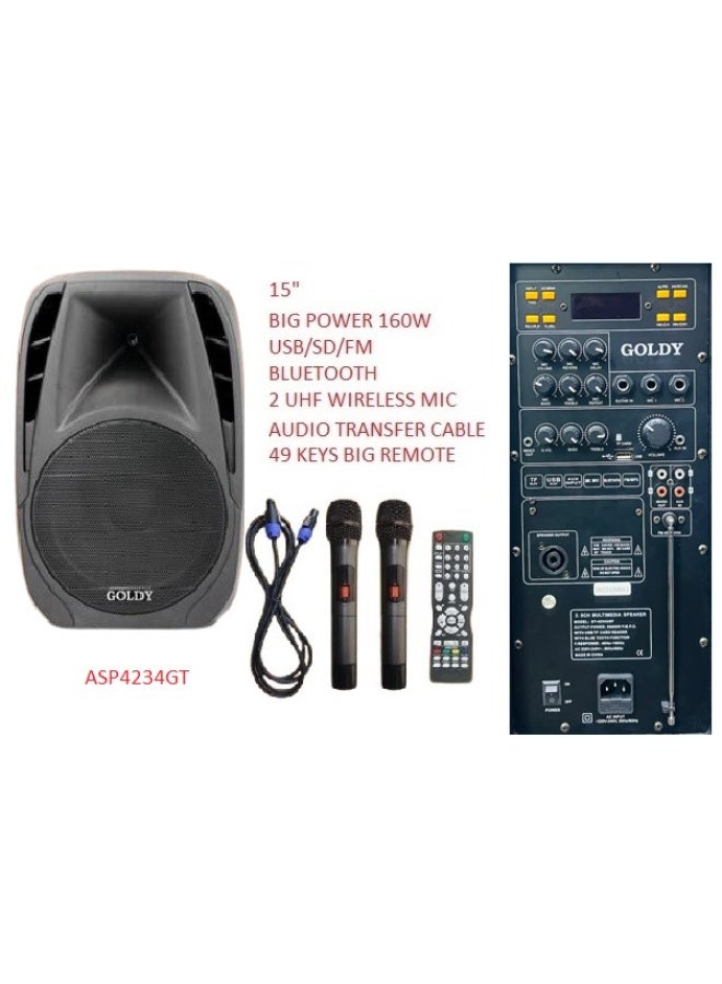 GOLDY ACTIVE PASSIVE SPEAKERS
