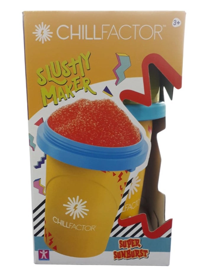 CHILLFACTOR Chill Factor Slushy Maker, Assorted 1 Piece (Color May Vary)|Reusable Cup | Homemade Frozen Slushies | Portable Slushy Maker | Squeeze Cup | DIY Milkshake Maker | Fun Gift for Kids  - Image 3