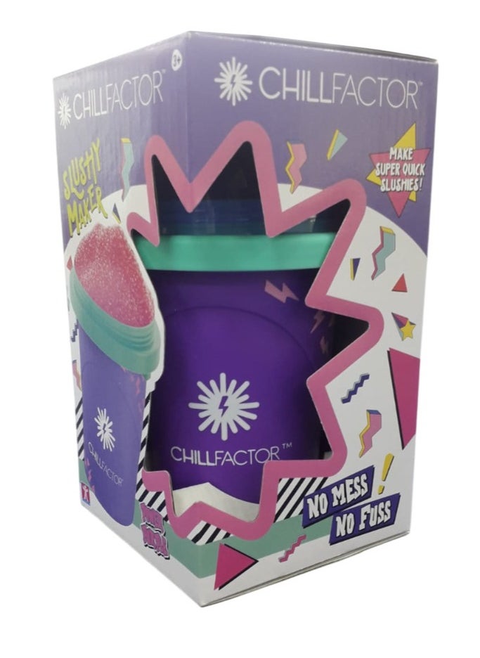 CHILLFACTOR Chill Factor Slushy Maker, Assorted 1 Piece (Color May Vary)|Reusable Cup | Homemade Frozen Slushies | Portable Slushy Maker | Squeeze Cup | DIY Milkshake Maker | Fun Gift for Kids  - Image 5