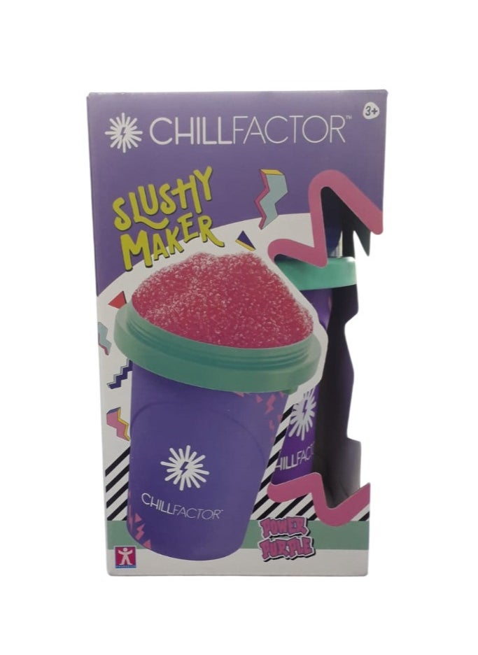 CHILLFACTOR Chill Factor Slushy Maker, Assorted 1 Piece (Color May Vary)|Reusable Cup | Homemade Frozen Slushies | Portable Slushy Maker | Squeeze Cup | DIY Milkshake Maker | Fun Gift for Kids  - Image 1