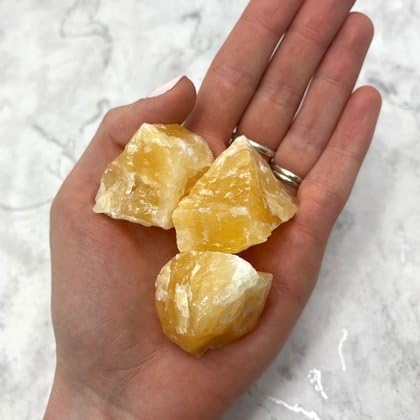 CrystalAge Orange Calcite Healing Crystal - Image 2