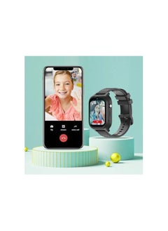 FARROBIZZ 4G Kids Smart Watch With 4G Sim Card Support and Waterproof - 2023 Model with Video Call, GPS Tracker, and More, With Extra Band and Hanging Case (Pink)  - Image 2