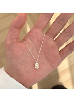 Pea Pod Pearl Necklace Pendant, Suitable As A Birthday Or Anniversary Gift For Wife, Girlfriend Or Daughter
