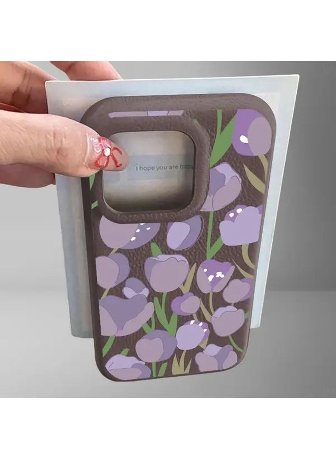 Tulip Phone Case For iPhone 16 Plus White Premium Protective Cover - Image 4