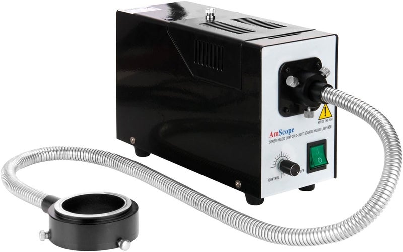 AmScope AmScope HL250B Fiber Optical Microscope Illuminator 150W Light Source  - Image 5