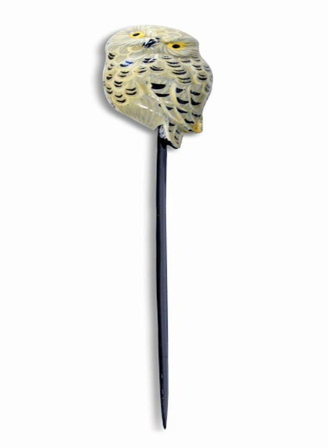 ال اكس فتاحة رسائل مرسومة يدويًا على شكل بومة ثلجية بيضاء - Image 1