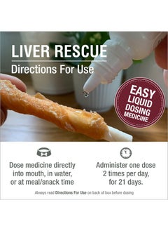 Liver Rescue, Safe And Natural Liver Support For Pets, Pet Supplement For Liver Support, 15 Milliliters - pzsku/ZEFE3E405D8FF219711E1Z/45/_/1726221399/48a74207-b1b4-4e32-a6c9-dfa1edcd1daa