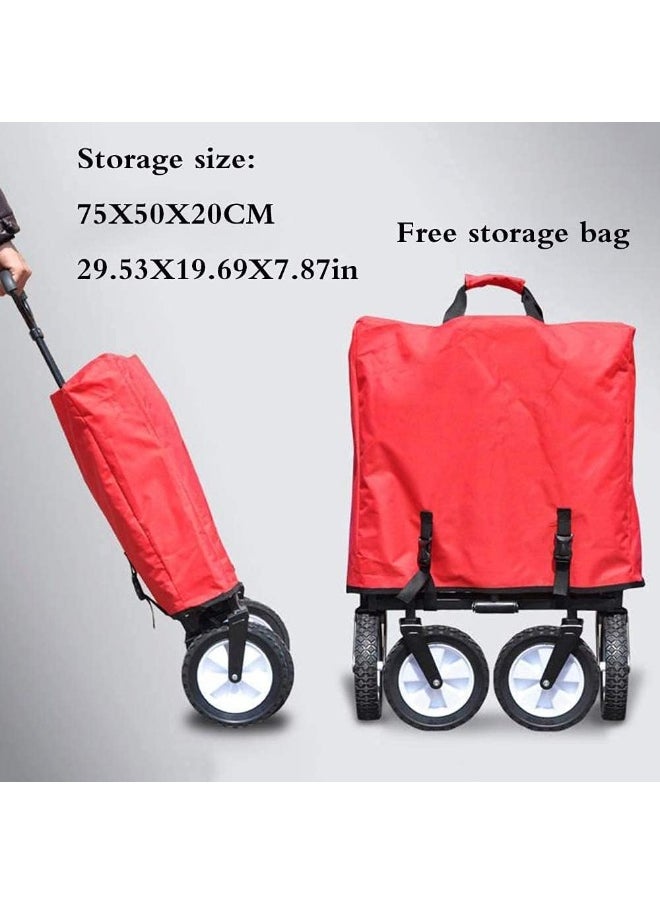 Generic Folding Shopping Luggage Trolley Cart  - Image 4