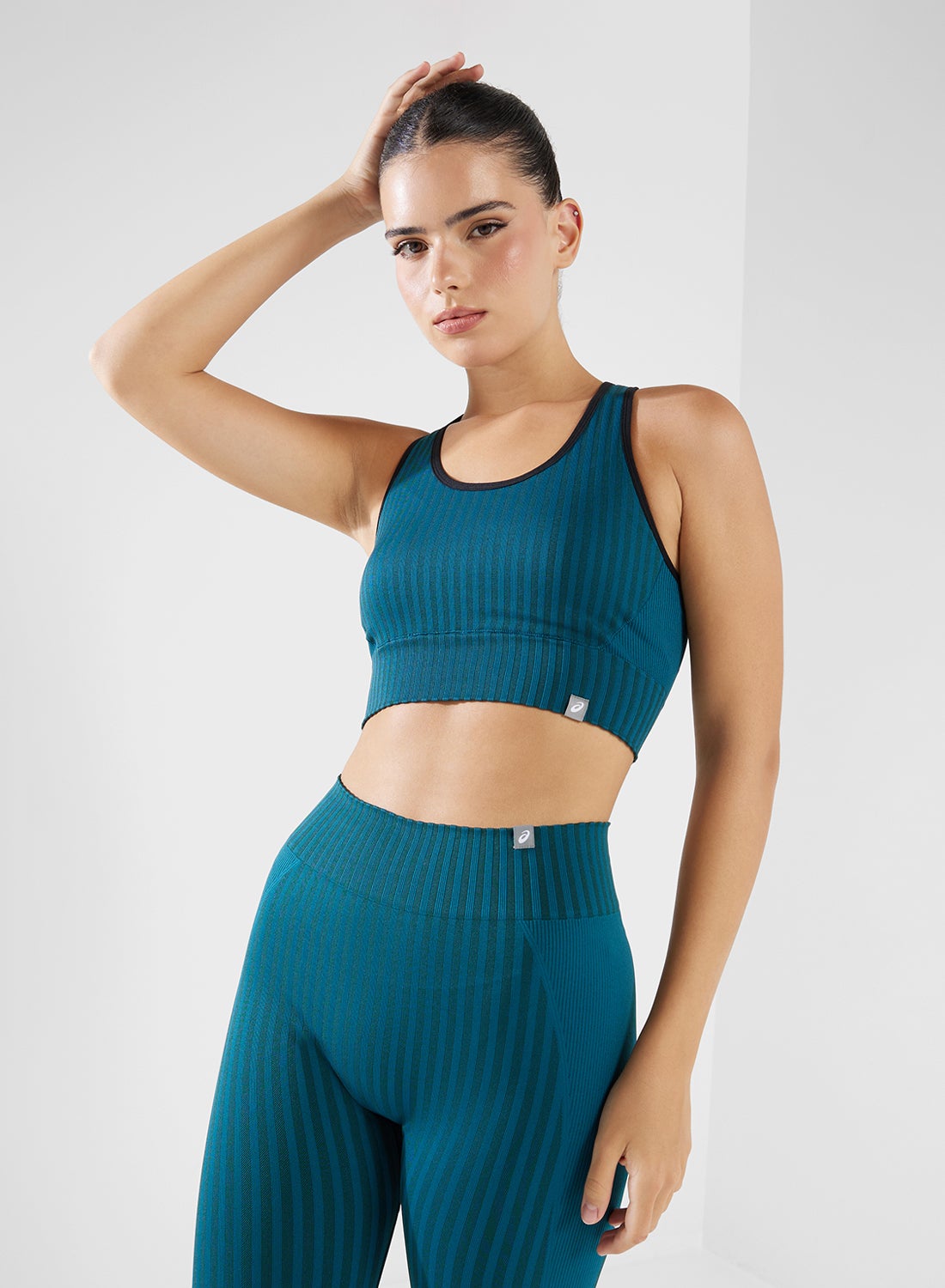 シューズ・サンダルその他 asics Women's Flex Seamless Bra Sports Bra 2032C967303 WOMEN'S FLEX SEAMLESS BRA | Aurora Green | Sports Bras | ASICS