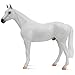 Breyer Horses Freedom Series Fleabitten Grey Thoroughbred  Horse Toy  975 x 7  112 Scale  Model 1054 - Image 4