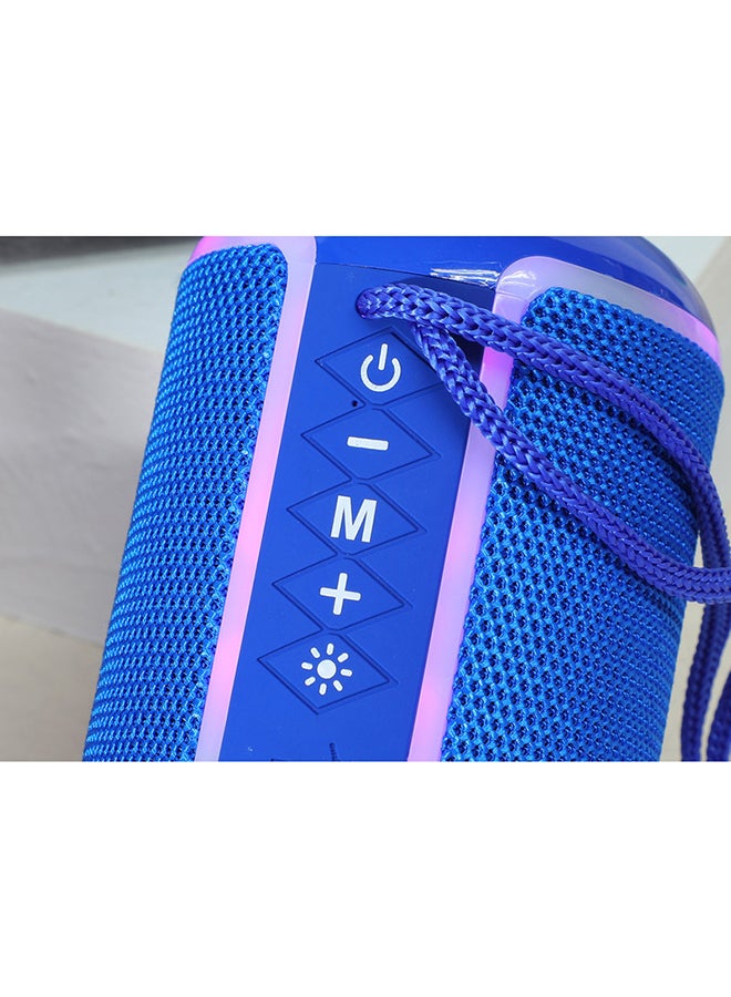 T&G Portable Wireless Bluetooth Speaker With LED Light Grey - Image 4