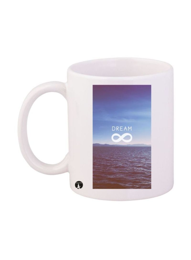 RKN Phrase Printed  Mug White/Blue Standard Size