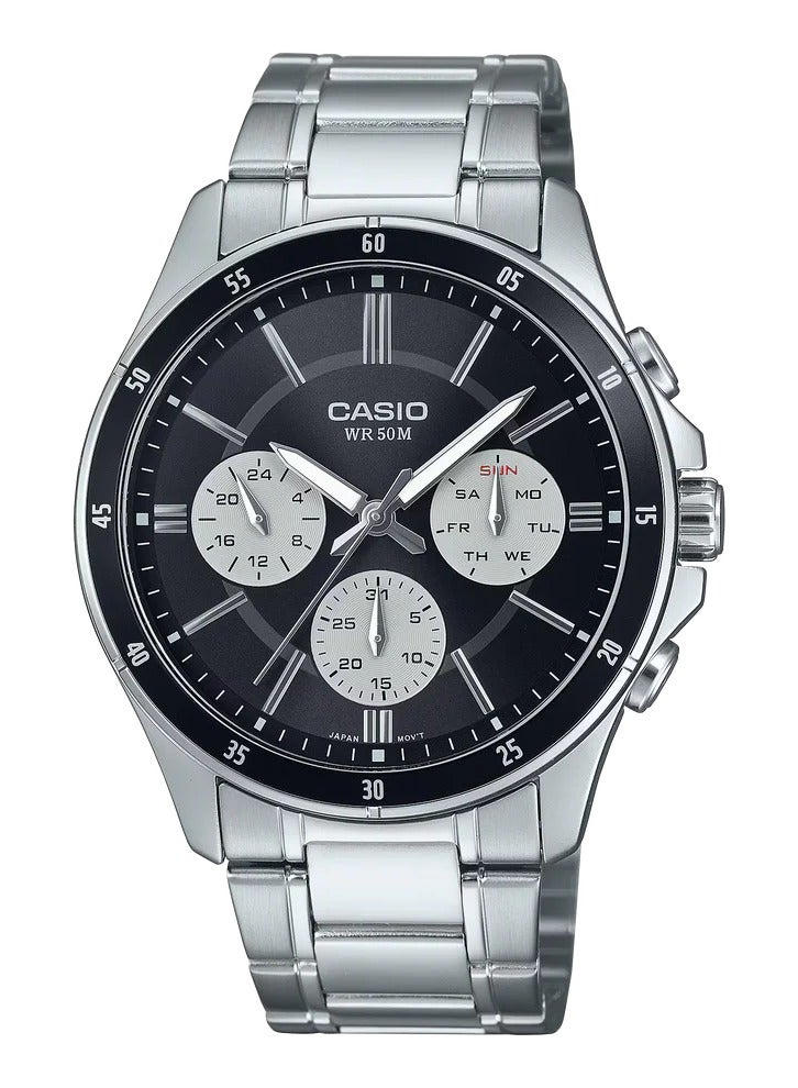 CASIO CASIO STANDARD CHRONOGRAPH WATCH MTP-1374D-1A3VDF - Image 1