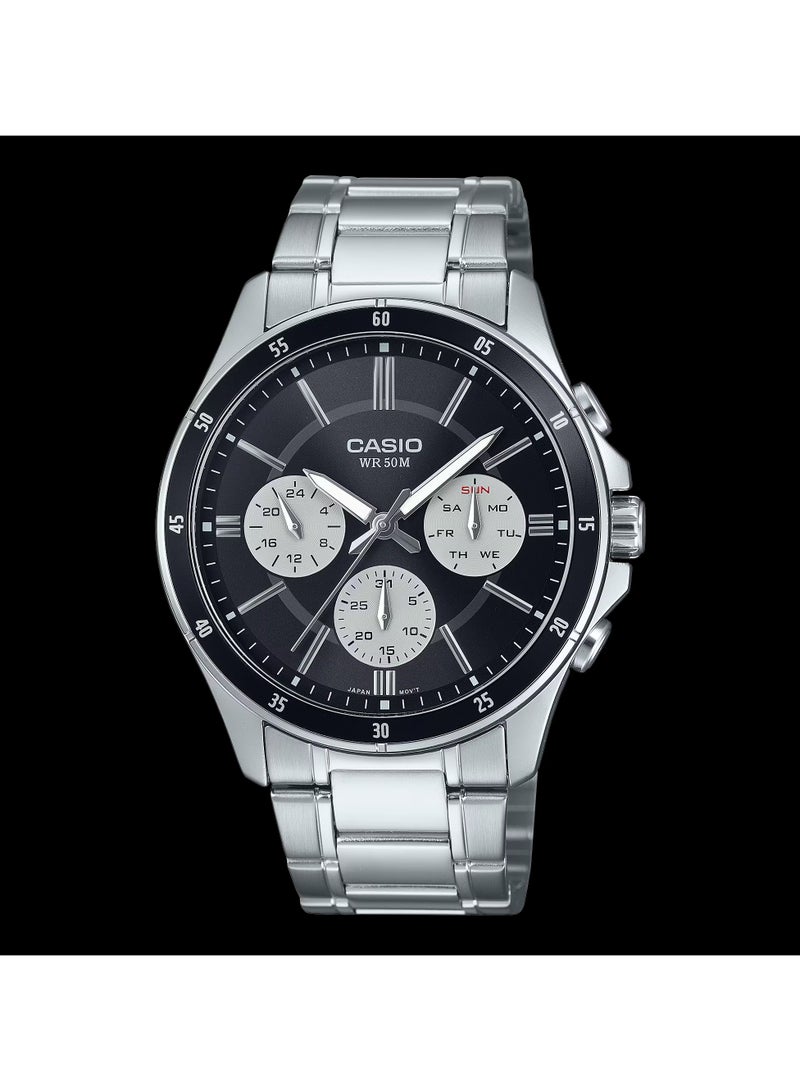CASIO CASIO STANDARD CHRONOGRAPH WATCH MTP-1374D-1A3VDF - Image 2
