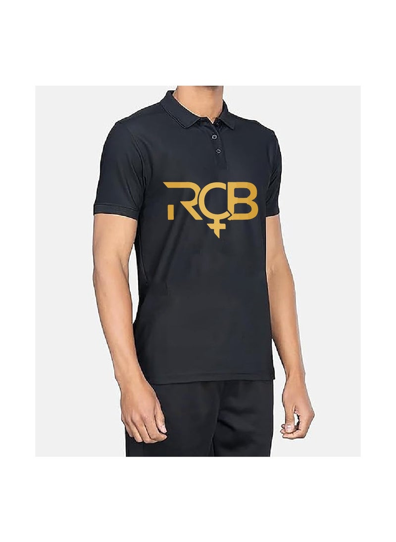 Generic - Bangalore Cricket Jersey for Men - Dry-Fit T-Shirt for Men - Perfect for Bangalore Cricket Fans - Match Day - Image 1