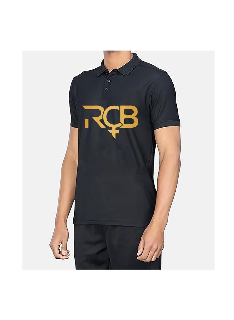 Generic - Bangalore Cricket Jersey for Men - Dry-Fit T-Shirt for Men - Perfect for Bangalore Cricket Fans - Match Day - Image 1