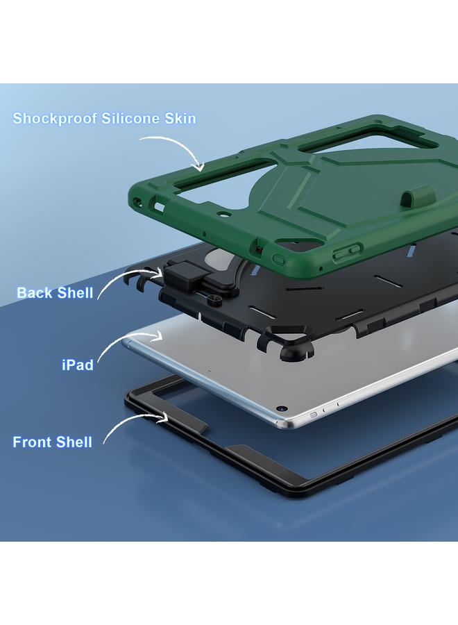 Zaboon Case For iPad 9.7 2018/2017 / Pro 9.7 2016 / Air 2 Silicone + PC Shockproof Protective Tablet Case - Image 4