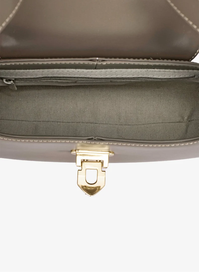 David Jones Fungi David jones shoulder bag in cm7484-1- Flap dual wear casual style bag- French design chic bag for all styles for Women | Best Price UAE
