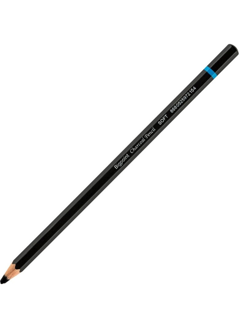 Bigpoint Charcoal Pencil Soft Soft Black 