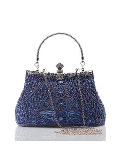 Evening Clutch Purses For Women Vintage Evening Bag Accessories For Women Gatsby 1920S Beaded Sequin Pearl Clutch