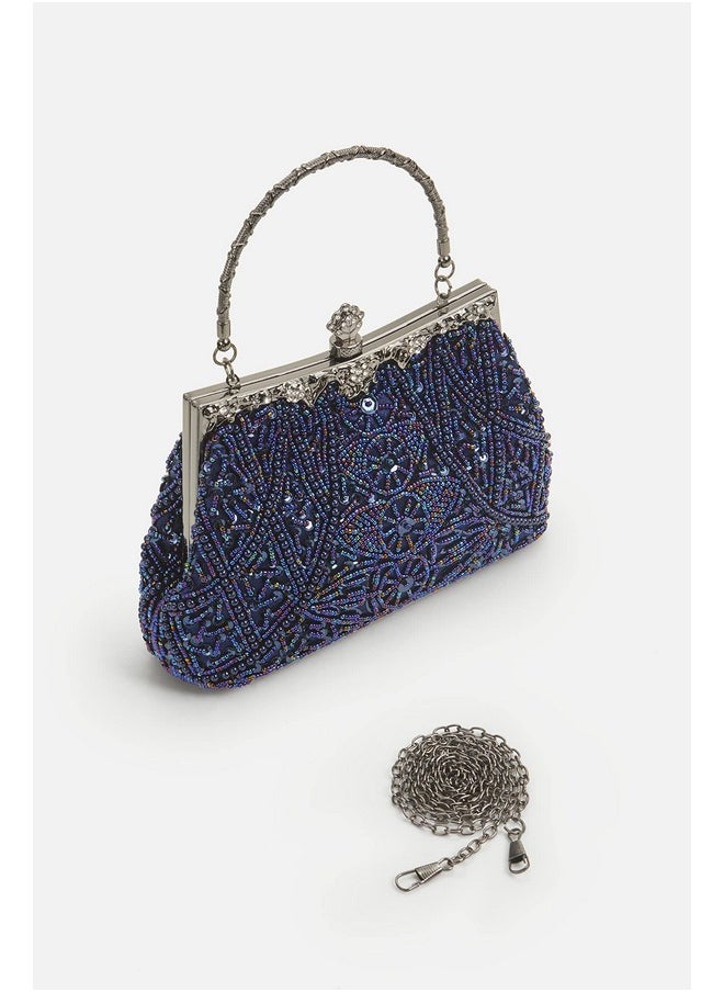BABEYOND - Evening Clutch Purses For Women Vintage Evening Bag Accessories For Women Gatsby 1920S Beaded Sequin Pearl Clutch - Image 1