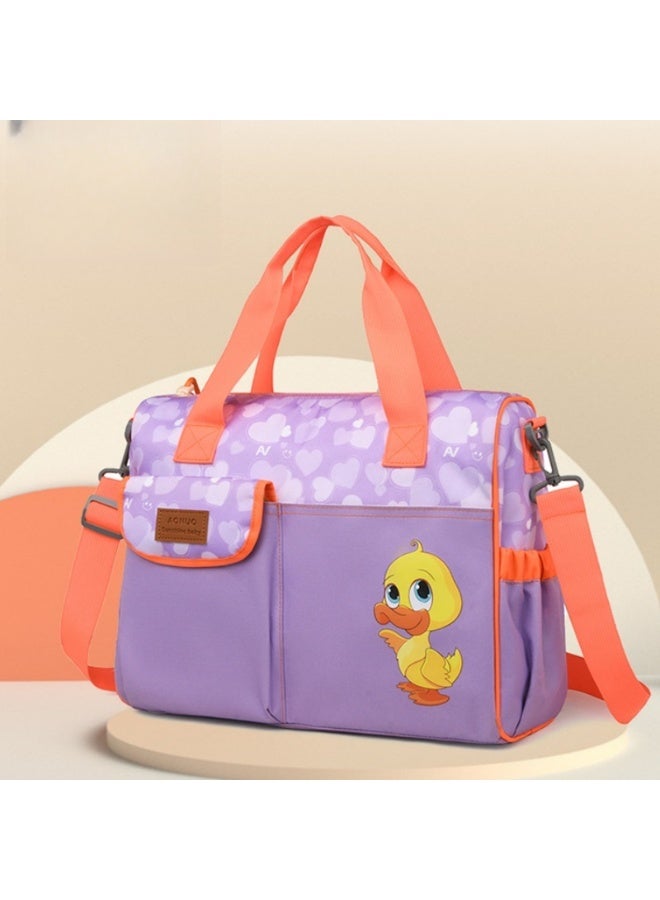 مارك وارفيلد الرجل الجديد New Lightweight And Large Capacity Casual Hand-Held Single Shoulder Mother And Baby Bag - Image 5