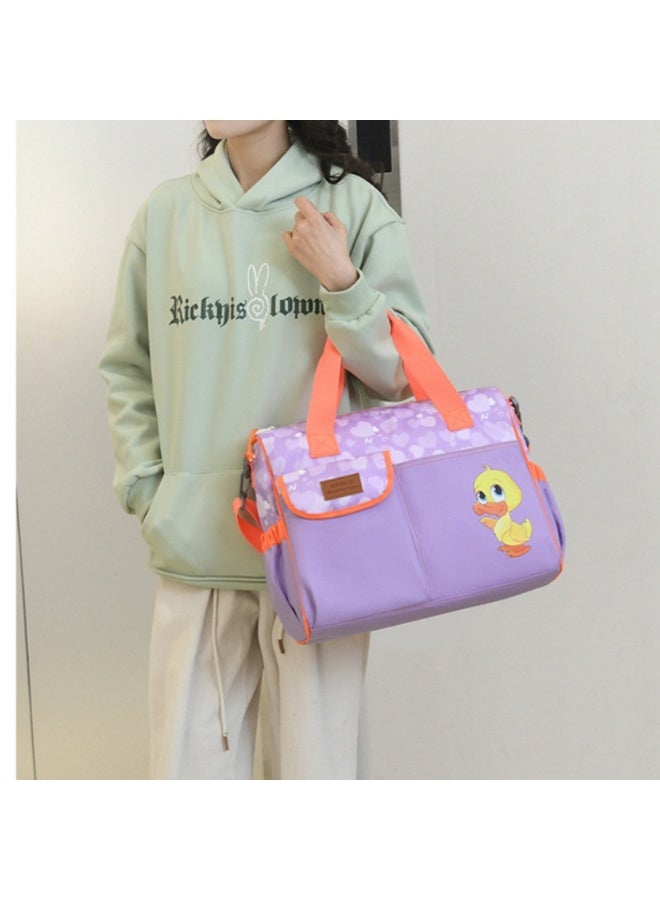مارك وارفيلد الرجل الجديد New Lightweight And Large Capacity Casual Hand-Held Single Shoulder Mother And Baby Bag - Image 4
