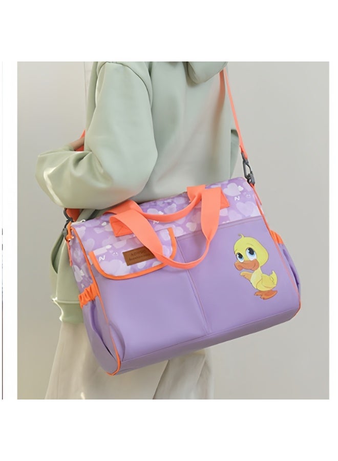 مارك وارفيلد الرجل الجديد New Lightweight And Large Capacity Casual Hand-Held Single Shoulder Mother And Baby Bag - Image 3