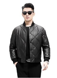 Generic Top leather (M12) mens Smooth Lamb Leather Jacket  - Image 1
