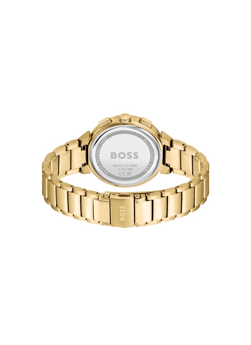 HUGO BOSS - HUGO BOSS WATCH ROUND ANALOG WOMEN'S GREEN CASE WATCH - 1502679 - Image 1