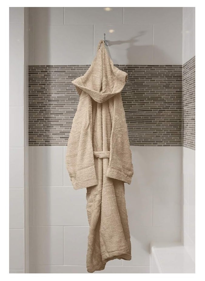 Generic Cotton Super Soft Highly Absorbent Bathrobes For Women And Men  - Image 2