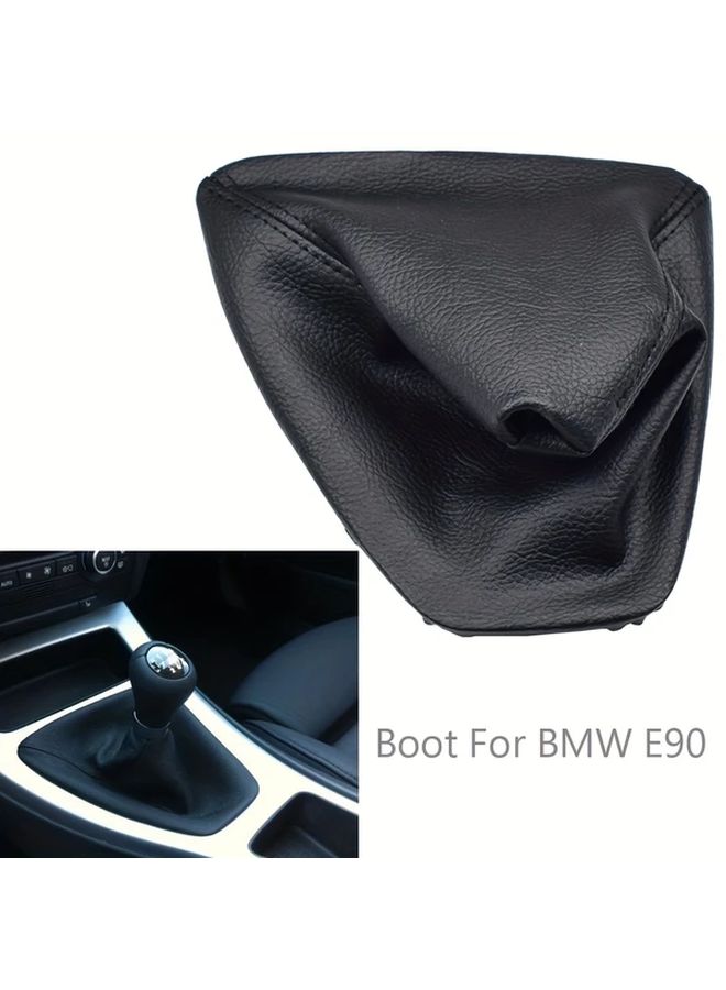 غطاء ناقل الحركة من الجلد الصناعي لسيارات BMW E90 E91 E92، مقاوم للغبار والماء، غير قابل للانزلاق - Image 2