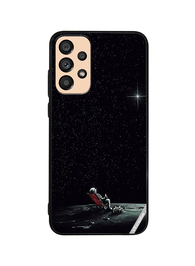 VR CREATIVE Protective Case Cover For Samsung Galaxy A33 5G Galaxy Star Space Design Multicolour - Image 1