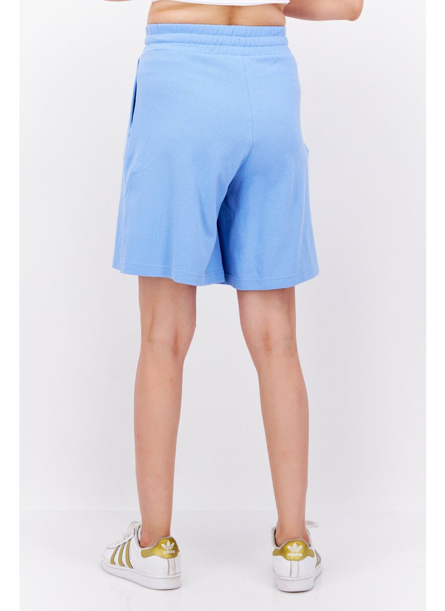 PUMA Women Sportswear Fit Outdoor Shorts, Blue  - Image 2
