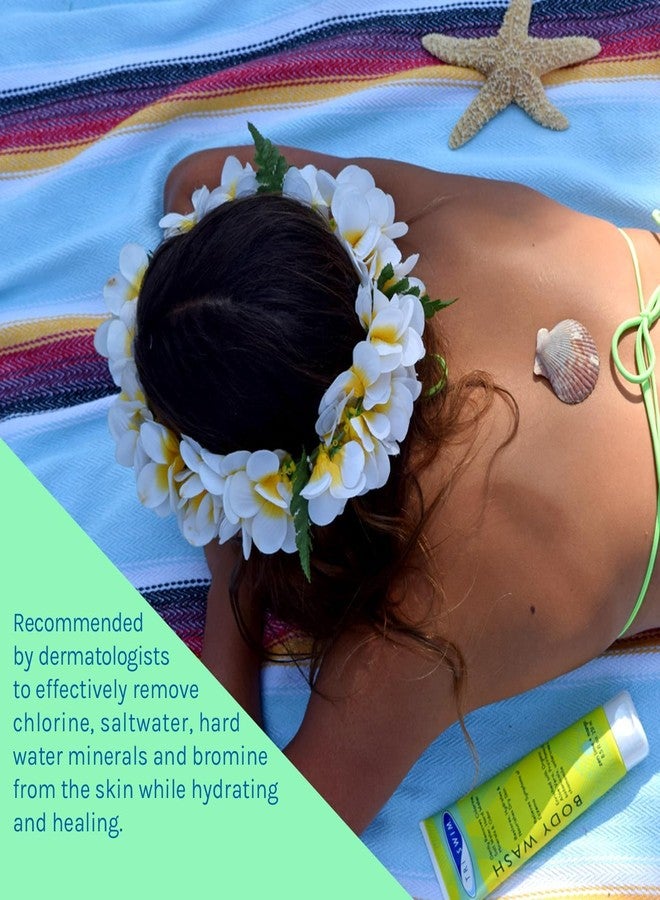 TRISWIM After Swim Chlorine Body Wash | Enriched with Aloe Vera, Watercress and Chamomile for Restoring, Hydrating, and Nourishing Skin | Relieves Dry and Itchy Skin | Perfect for Swimmers | Pack of 2 - Image 3