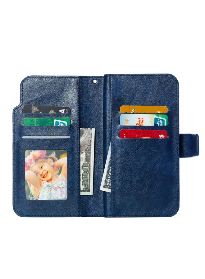 S-TOP Case For iPhone 16 Tri-Fold 9-Card Wallets Leather Phone Case - Image 3